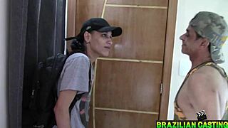 Myke Brazil Invites Friend for Program in Apartment Until Feeling Big Cock in Pussy Agatha Kent