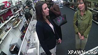 Intense camera focuses on amateur slut's bent over doggystyle fucking