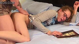 Freeuse Nerdy Comic Book Milf With Glasses Creampied By Daddy Part 1