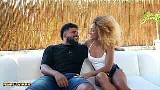 carioca slut rebeca villar rocking the forbidden house stage with favela vibes and erick frei 😎