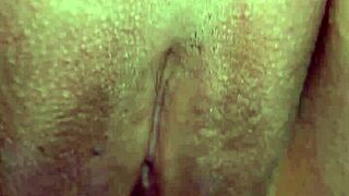 dirty anal creampie leaves colombian latina's ass filled with cum