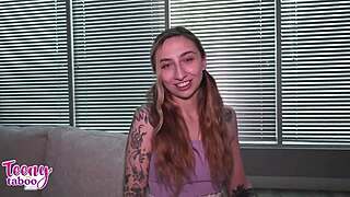 Nina Nova, use your ass and tits to finish the project?