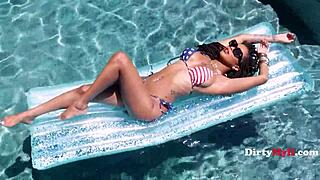 ebony milf surprises step son on birthday for subtle revenge