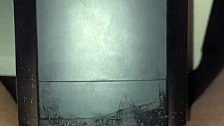 i used the lovense solace toy for a stranger's cumshot in my homemade solo session