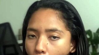 deep sloppy blowjob from amateur couple with big black cock