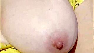 Wifey flashes her perfect tits while driving