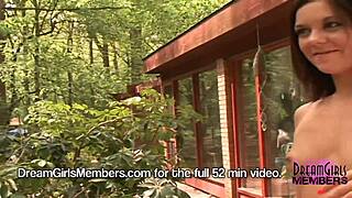 nude interview and masturbation in the woods