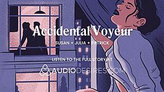 She Finger Fucks Pussy While Neighbors Fuck in Front of Window Roleplay Amateur Voyeur Hotel Creampie