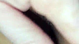 Veredlatina gets wet with precum and cum