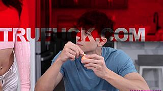 Parker fucks stepsis emma in bunny costume stepmom whitney joins