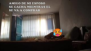 Friend Joins Bed While Husband Trains In Rented Rooms