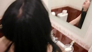 Cum In Pussy Without A Condom In A Public Toilet