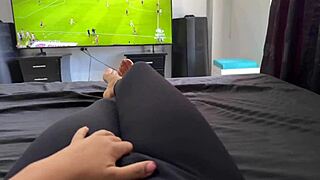 While watching the Colombia soccer match, I decided to have a little fun by myself