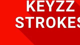 keyzz strokes gets deepthroat from eager mouth