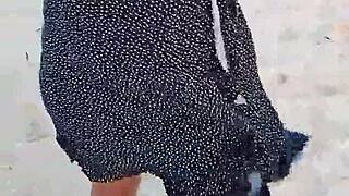 Exposing On Mexican Beach 😏