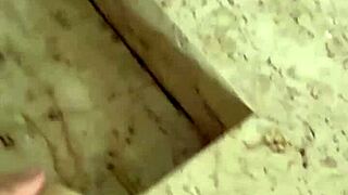 Alone At Home, I Decided To Play With My Pierced Pussy.