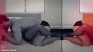 18+ रेडहेड टीन एरिया कार्सन बूढ़े को चोद रिमिंग कर रही