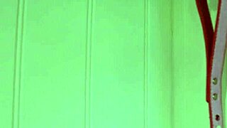 Submissive eats cum from a bowl