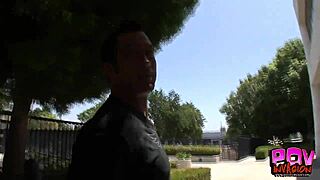 Hot Blonde Singer Briana POV Fuck Bent Over Doggystyle Facial