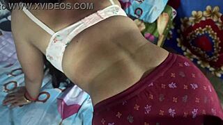 desi indian chubby ex girlfriend bent over with hair pulled