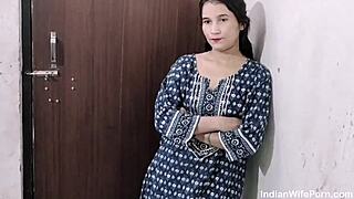 Fucking Real Indian College Girl Home Alone!