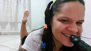 Brazilian Latina In Fetish Reality Scene