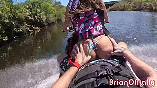Sexy latina essie gets fucked on top of jet-ski by brian omally