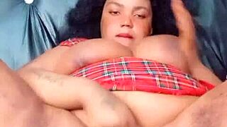 Chubby queen poses with big hairy pussy