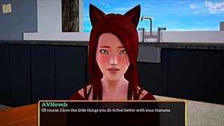 My new family plays a fun game together