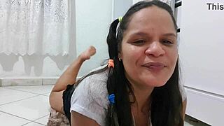 Brazilian Latina In Fetish Reality Scene