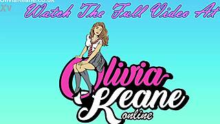 brunette says 'wank your cock like this in my nightie'