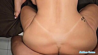 guy fucks godmother's big pussy in front of wife