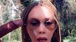 They FUCKED wildly in the FOREST during their WALK