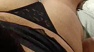 My pregnant wife takes anal creampie in part two