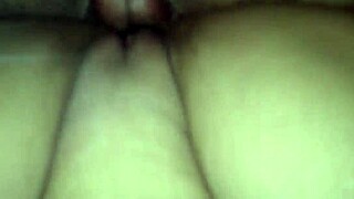 Rough DOGGY FUCK for CHEATING WIFE ends in CREAMPIE without CONDOM