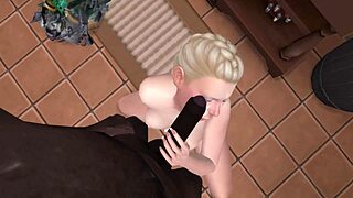 Girlfriend Demonstrates Her Physical Attributes with a Bonus Point of View Deep Throat Performance