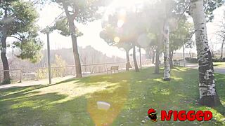 Cuban woman Amanda Luxor craves anal sex with black guy