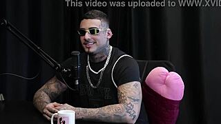 Kylian Cria As Porn Actor In Academy With Cumshots At End On Sheer Red