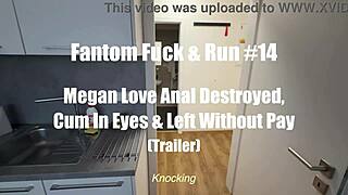 Megan Love in messy face fuck from Fantom ep 14.