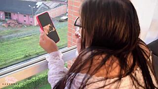 did you see stranger fuck my fat pussy until cumming in huge ass? savannah watson