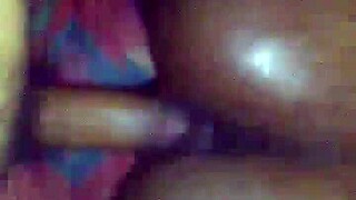 ebony teen with fat ass takes backshots! so intense!