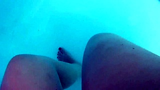 Does your wife play with two men at the public hotel pool?