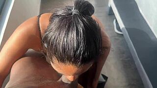 She enjoys best friend's boyfriend's huge BBC - amateur couple Nysdel