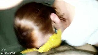 Amateur Oral Encounter with Stranger Who Took Me Home for Deep, Hard Sucking