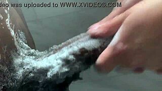 College White Girl Worships Huge BBC