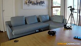 Bald African Model Fucked In Fake Music Video Auditions - African Casting