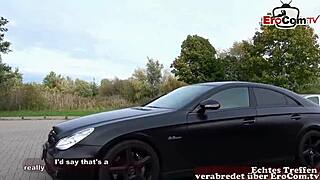 German 150Cm Small Fitness Model Meets Big Man On Erocom Date - Very Funny