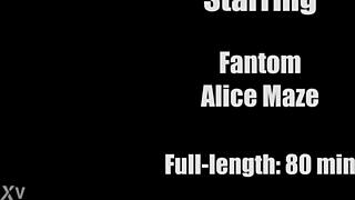 Alice maze endures intense throat domination in raw bdsm session