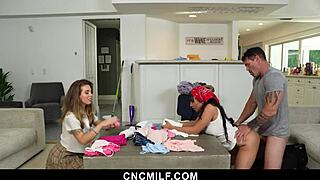 Husband Fucks Wife And Stepdaughter In Freeuse Arrangement Anytime