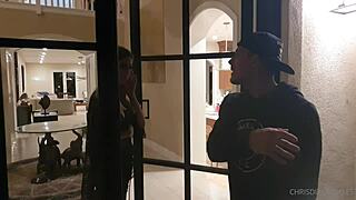 Wow, Marika Milani gets fucked hard in the mansion at night!